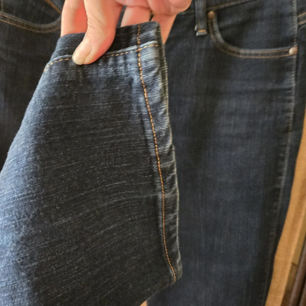 Women's Wrangler Q-Baby Ultimate Riding Jeans Size 7/8 X 34 - Picture 7 of 11